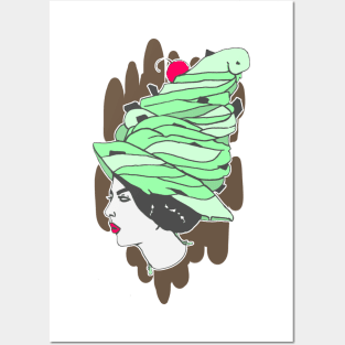 Mint Chocolate Witch Posters and Art